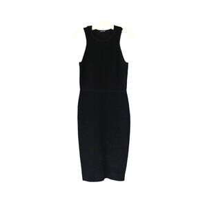 AS BY DF Ribbed Body On Gianna Dress - Black - S